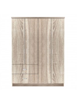 Ντουλάπα ArteLibre HOYA WAX Φυσικό Μοριοσανίδα 119x42x181cm Arte-14370022
