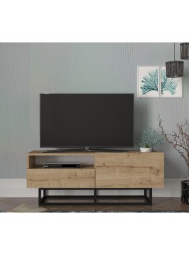 Έπιπλο Τηλεόρασης ArteLibre Ios Φυσικό 120x37x46cm Arte-14410051
