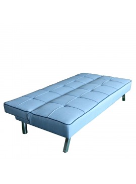 ArteLibre Καναπές Κρεβάτι Τριθέσιος AGRASSO Μπλε 175x83x74cm Arte-14490001