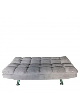 ArteLibre Καναπές Κρεβάτι Τριθέσιος ALMIDA Γκρι Σκούρο 182x92x93 Arte-14490005