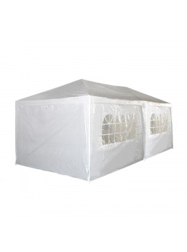 Κιόσκι ArteLibre Rania Λευκό PE 3x6x1.9-2.6m