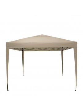 Κιόσκι ArteLibre OAHU Μπεζ Polyester/Μέταλλο 3x3m
