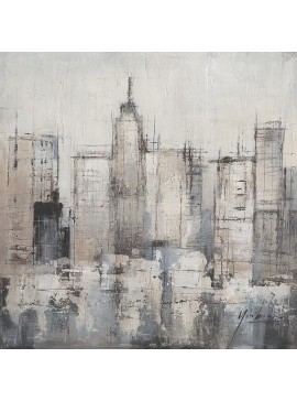 Πίνακας ArteLibre "Πόλη" Καμβάς 80x80cm Arte-14670028