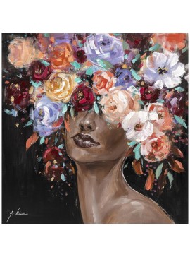 Πίνακας ArteLibre "Γυναικεία Φιγούρα" Καμβάς 80x80cm Arte-14670083
