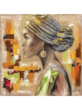 Πίνακας ArteLibre "Γυναικεία Φιγούρα" Καμβάς 90x90cm Arte-14670086