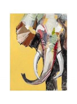 Πίνακας ArteLibre "Ζωϊκό Βασίλειο" Καμβάς 80x100cm Arte-14670087