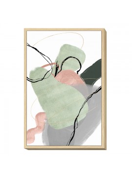Πίνακας Σε Κορνίζα ArteLibre "Abstract" Καμβάς 60x90x4cm Arte-14690012