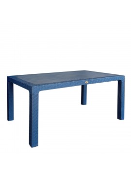 Τραπέζι Κήπου ArteLibre Eco Μπλε Ανακυκλωμένο PP 150x90x74cm