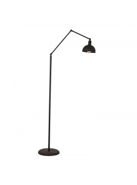 Φωτιστικό Δαπέδου ArteLibre GEMINI Μαύρο Μέταλλο 30x177cm