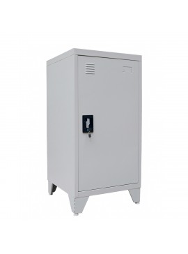 Φοριαμός ArteLibre LEGOLIN Ανοιχτό Γκρι Μέταλλο 50x50x90cm