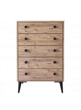 Συρταριέρα ArteLibre AMARI Δρυς Μοριοσανίδα 72x43x114cm