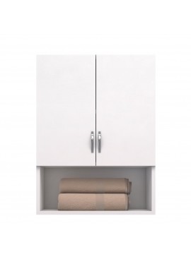 Ντουλάπι Μπάνιου ArteLibre SAMENTHA Λευκό Μοριοσανίδα 55x30x70cm