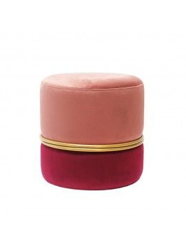 OMBRE ΣΚΑΜΠΩ ΡΟΖ BORDEAUX D40xH40cm 16-0456