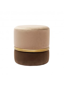 OMBRE ΣΚΑΜΠΩ BEIGE ΚΑΦΕ D40xH40cm 16-0457