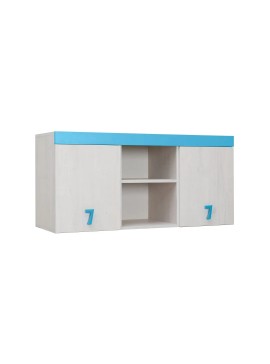 MATIS Ραφιέρα γραφείου επιτοίχια Numero Μπλε Matis584519
