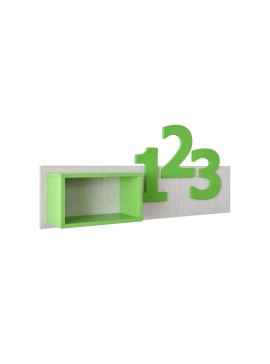 MATIS Επιτοίχιο ράφι με αριθμούς Numero Πράσινο Matis580118