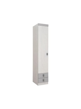 MATIS Ντουλάπα μονόφυλλη Numero O1V2F Γκρι Matis584753