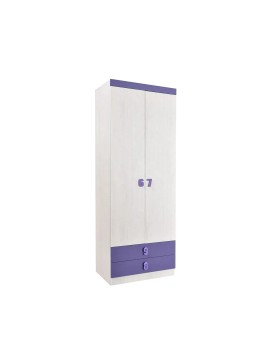 MATIS Ντουλάπα δίφυλλη O2V2F Numero Μωβ Matis584929