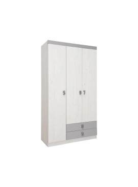 MATIS Ντουλάπα τρίφυλλη Numero O3V2F Γκρι Matis585053