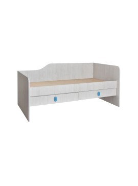 MATIS Κρεβάτι 2F Numero αριστερή πλάτη Μπλε Matis586019D