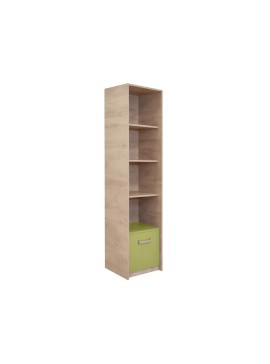 MATIS Βιτρίνα ντουλάπα Kinder 1V Πράσινο Matis640618