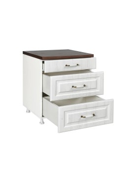 MATIS Συρταριέρα κουζίνας Rustic D80 3F MatisKD803FB43