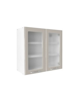 MATIS Έπιπλο κουζίνας In MDF V80/S Cashmere gloss MatisKV80S59
