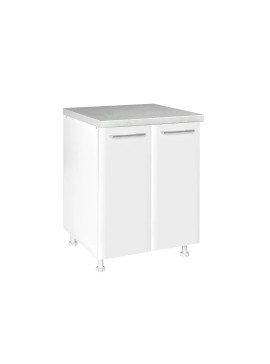 MATIS Κουζίνα In MDF D60 Άσπρο gloss MatisKD6014