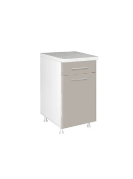 MATIS Κουζίνα In MDF D45 KF Cashmere gloss MatisKD45KFB59