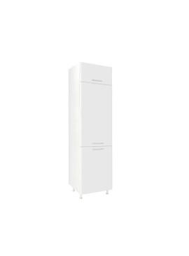 MATIS Κουζίνα In MDF Friz 60 2V Άσπρο gloss MatisKFRIZ2VB14