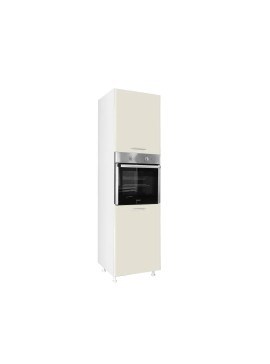 MATIS Κουζίνα In MDF D60 RV Μπεζ gloss MatisKD60RV33