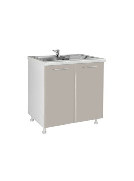 MATIS Κουζίνα In MDF D80 S Cashmere gloss MatisKD80S59