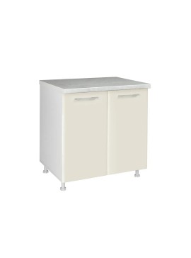 MATIS Κουζίνα In MDF D80 Μπεζ gloss MatisKD8033