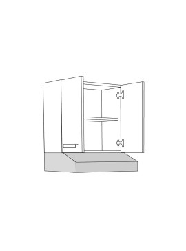 Matis Επιτοίχιο ντουλάπι απορροφητήρα IN VA60 Δρυς πάγου MatisKVA6046