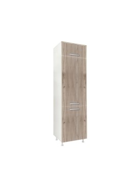 MATIS Κουζίνα In Friz 60 2V Γκρι Δρυς MatisKFRIZ2V44