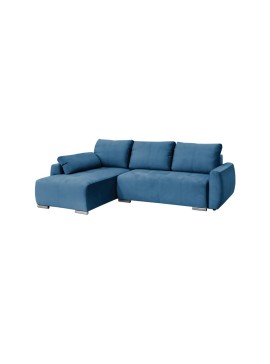 MATIS MM3041203 HAVANA Αμφίδρομος γωνιακός καναπές με κρεβάτι και αποθηκευτικό χώρο solar 77 μπλε MatisMM3041203
