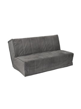 MATIS Τριθέσιος καναπές κρεβάτι Soft New Γκρι Matissoft