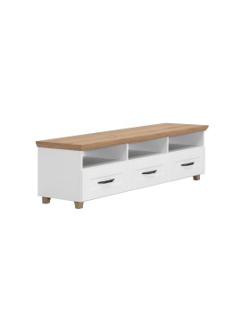 MATIS Έπιπλο TV Λευκό Artisan Contempo Matis730166