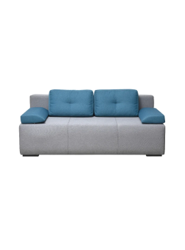 Matis Τριθέσιος καναπές κρεβάτι με αποθήκευση Rimini Κίτρινος 202x105x76εκ. MatisMM3051103