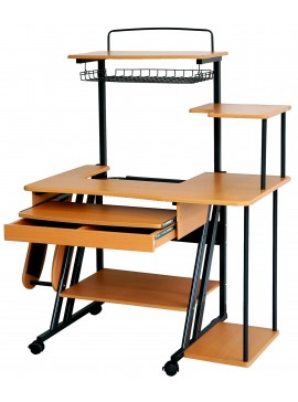 VELCO Pro Systems ΓΡΑΦΕΙΟ COMPUTER MDF L113xW75x Η141 cm velco-Κ04088