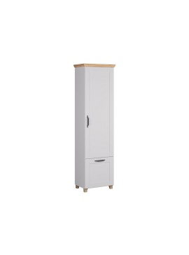 MATIS Ντουλάπα εισόδου CONTEMPO artisan/ λευκό 60x39x209 MATIS750166