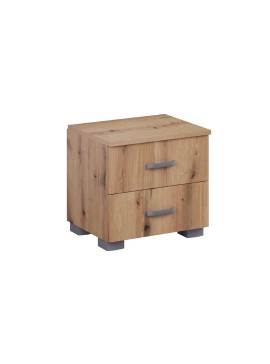 MATIS Κομοδίνο με 2 συρτάρια MATIS 2F artisan 49x38x45,5 MATIS360263