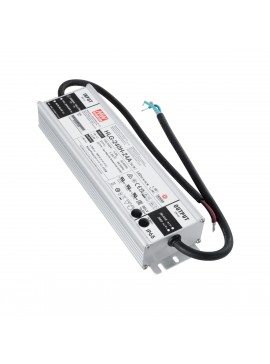 90793 GloboStar® GLOBOSTAR® MEANWELL-HLG240H-24A 90793 Τροφοδοτικό/Μετασχηματιστής SELV 240W 10A DC 24V Αδιάβροχο IP65 - AC 220-240V σε DC 24V / Ρυθμιζόμενο από 22.4VDC έως 25.6VDC - Μ24.4 x Π6.8 x Υ3.88cm - 3 Χρόνια Εγγύηση