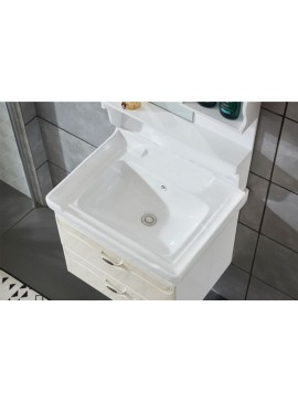 GLORIA ITALIA - ΝΙΠΤΗΡΑΣ ΠΟΡΣΕΛΑΝΗΣ ΣΧΕΤΟΣ 60x47 - ΛΕΥΚΟΣ_ 17-8335