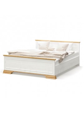 Κρεβάτι Mous Intrahome golden oak-λευκό antique 160x200εκ INTRAPA-284111134