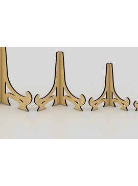 Σετ των 2 Intra απο ξύλο plywood 3mm-4mm πάχος Υποδοχή φωτογραφιών 1/8 ίντσας Εμφάνιση ψηφιακών αρχείων Δίασταση 30x20 cm INTRAFABR-68563902