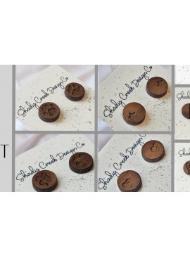 Σετ των 3 Intra απο ξύλο plywood 3mm-4mm πάχος 10 ζευγάρια καρφωτά σκουλαρίκια Δίασταση 5x5 cm INTRAFABR-9175512