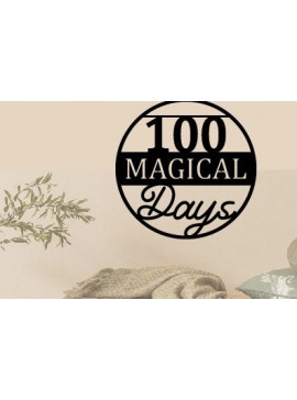 Intra απο ξύλο plywood 3mm-4mm πάχος Magical Days  Δίασταση 40x40 cm INTRAFABR-88459171