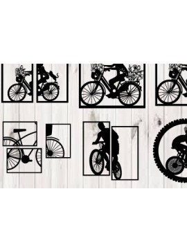 Σετ των 2 Intra απο ξύλο plywood 3mm-4mm πάχος 13ΠΟΔΗΛΑΤΟ ΛΙΜΕΙΑ ΚΟΠΗΣ  ΜΕΤΑΛΛΙΚΟ ΤΟΙΧΟ ΤΟΙΧΟΥ Δίασταση 40x40 cm INTRAFABR-95064849