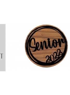 Σετ των 3 Intra απο ξύλο plywood 3mm-4mm πάχος 2022 Senior Photo Prop Δίασταση 9x9 cm INTRAFABR-9779714